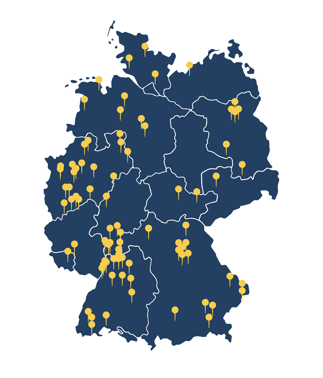 Smartemis Network Map Germany